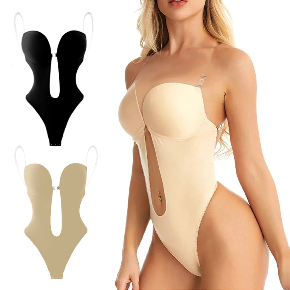 Damskie modelujące body z bius – Shapewear Bodysuit Firm recenzja i cena