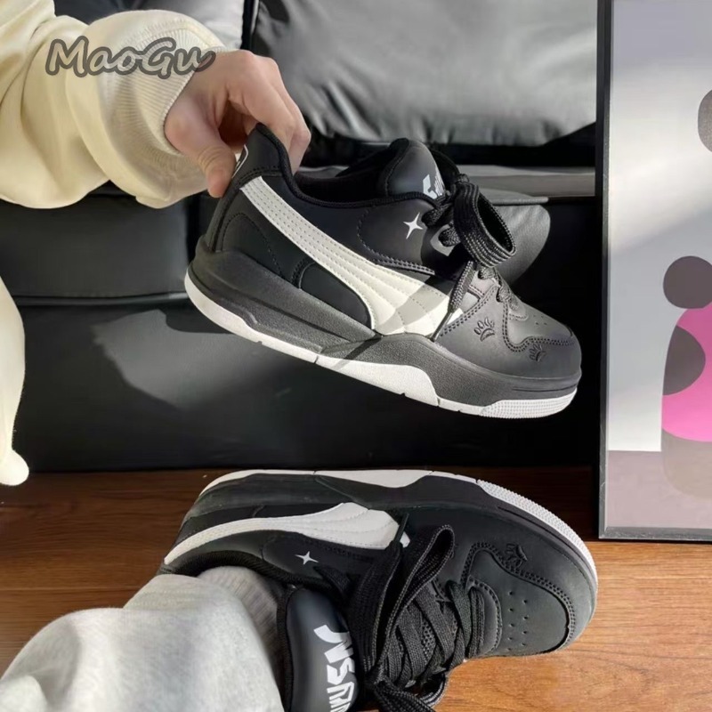 Damskie czarno-białe skórzane  – Vans Shoes Old Skool recenzja i cena